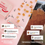 Quitmood Women'S Probiotics Feminine Ph Balance Gummies -Hawaiian Pineapple - Individual Package Vitamin C