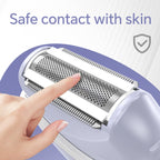Women Electric Razors Bikini Trimmer for Private Area Wireless Face Shavers Hair Remover Underarms Legs Ladies Body Trimmer