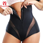 Sexy Shaperwear Women High Waist Trainer Body Shaper Tummy Slim Control Body Shape Belly Underwear Briefs Zipper Panty