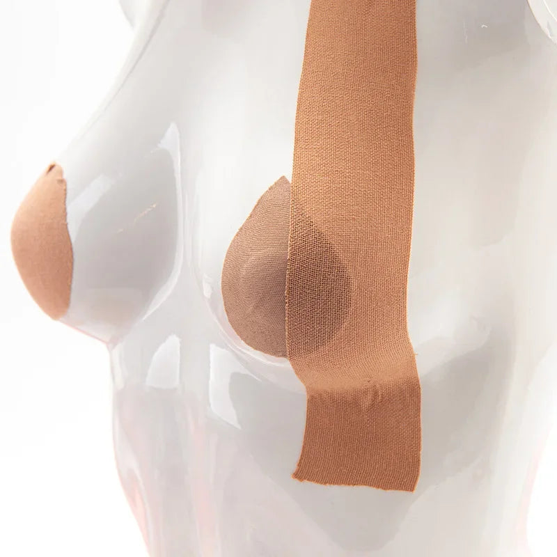 Boob Tape Bras Women Adhesive Invisible Bra Nipple Pasties 