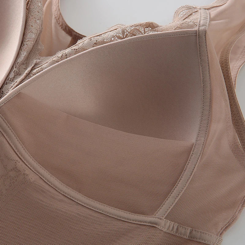 Luxury Shapewear Laced Mesh Bodysuit