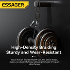 2 in 1 USB Type C Cable 65W PD Fast Charging Wire Type C to Lightning Cable for Iphone 15 14 Pro Max Macbook Ipad Xiaomi