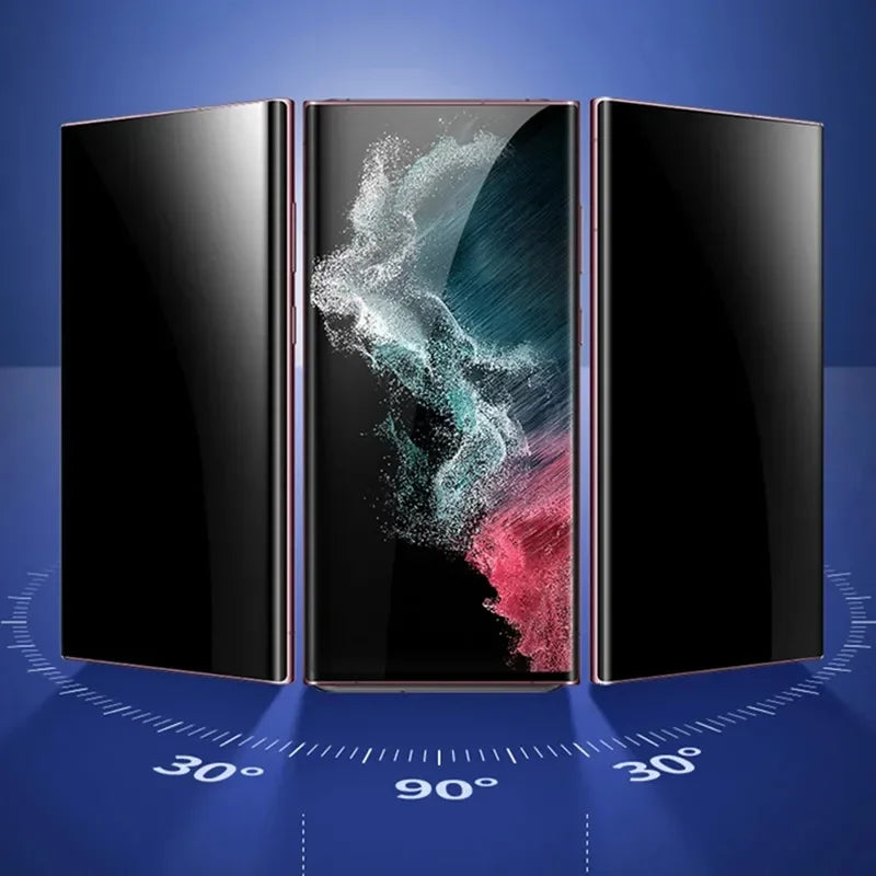 3Pcs Matte Ceramic Privacy Screen Protector for  Galaxy S21 S20 S22 S23 S24 Ultra Note 20 10 S8 S9 S10 plus anti Spy Film