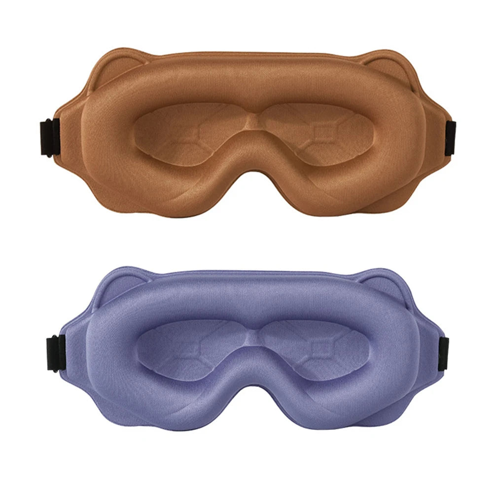 3D Sleeping Mask Block Out Light Sleep Mask for Eyes Soft Sleeping Aid Eye Mask for Travel Eyeshade Night Breathable Slaapmasker